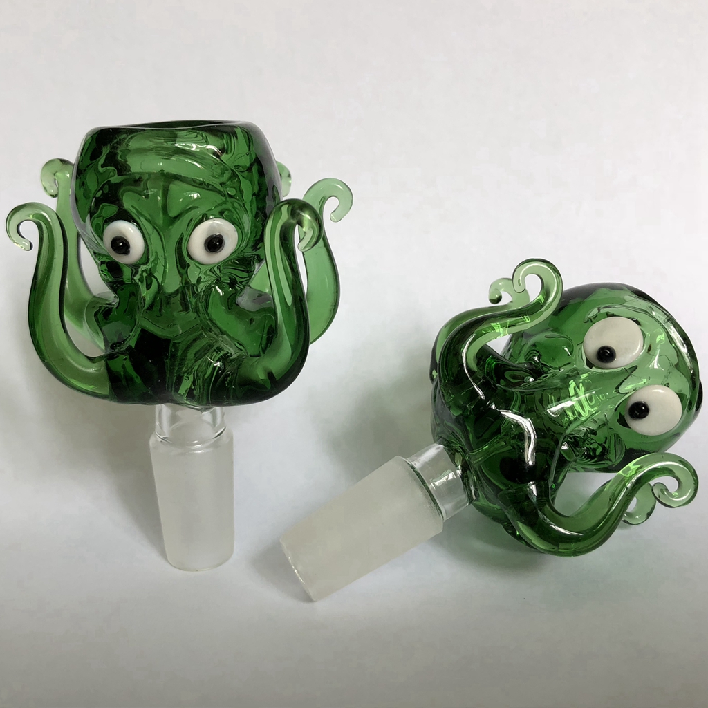 

Octopus Style Glass Smoking Bowl Thick Pyrex Glass Bowls Tobacco Herb Water Bong Bowl Piece for Smoking