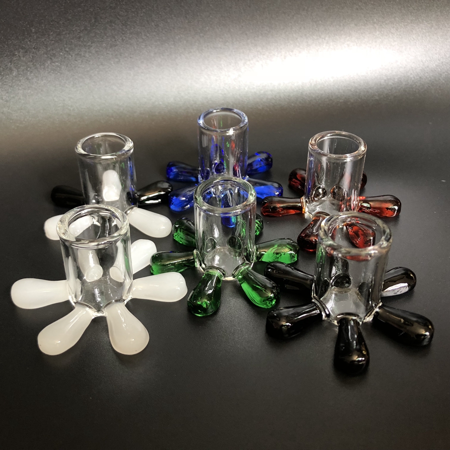 

Colorful Carb Cap Stand glass holder for carb caps bubble Terp Pearl ball Quartz Thermal Banger Nails Dabber Glass Bongs Dab Oil Rigs