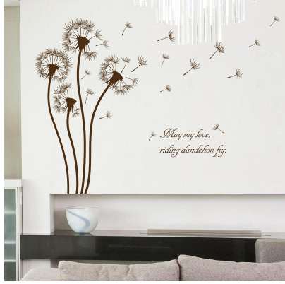 

Dandelion Stickers Wall Sticker Wall Art Home Decoration Accessories Bedroom Decor Wall Stickers Home Decor Living Room