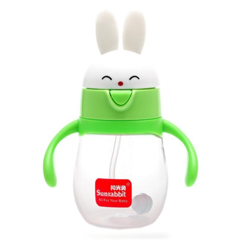 

Sunrabbit BPA Free Natural Polypropylene 260ML 320 ml Infant Juice Milk water Feeding Bottle learning Safe
