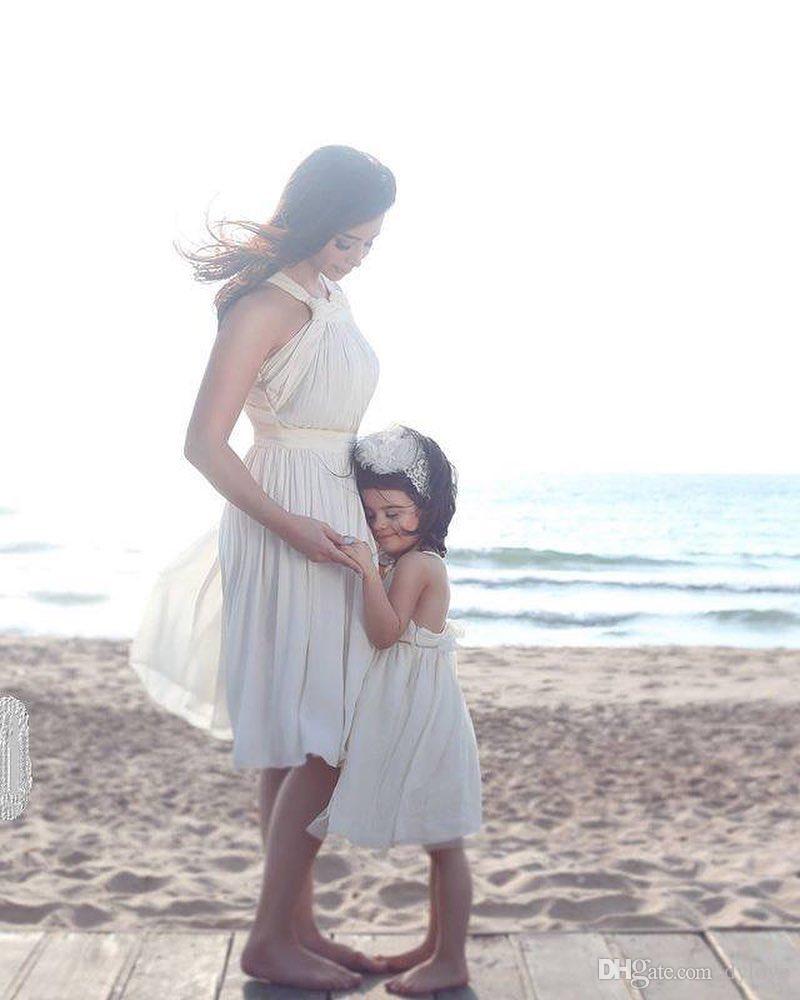 

2018 sexy cheap elegant beach boho wedding dresses short length bridal gowns for beach bohemian wedding gown rode de mariage, White