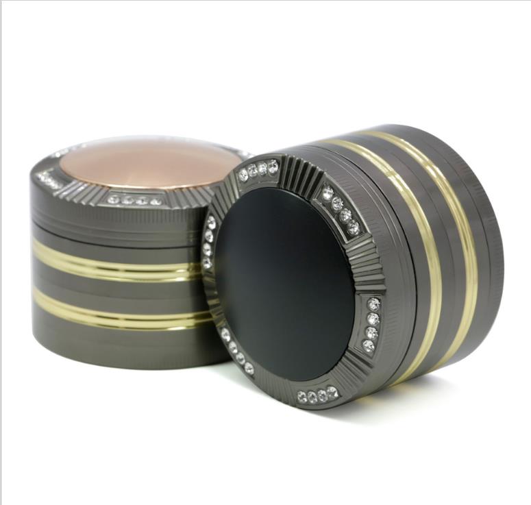 

4 Layers of New Type of Zinc Alloy Diameter 63MM with Diamond Rim Dome Cover