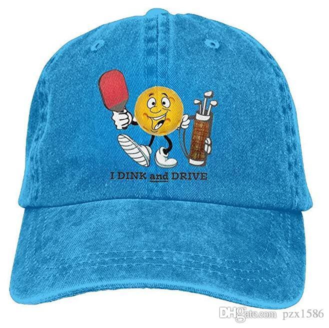 

Pickleball Sport Baseball Caps Cute Low Profile Snapback Hats For Teen Girls, Blue;gray
