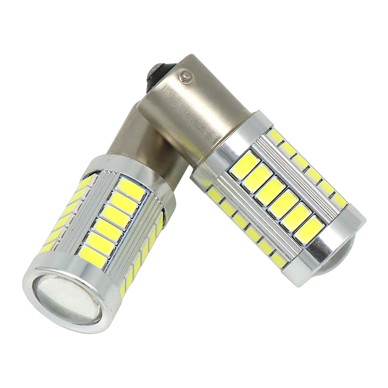 

1156 P21W 7056 BA15S 33 smd 5630 5730 led Car Brake Lights fog bulb auto Reverse lamp Daytime Running Light red white yellow 12V