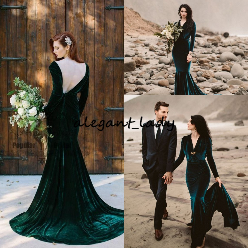 emerald green beach dress