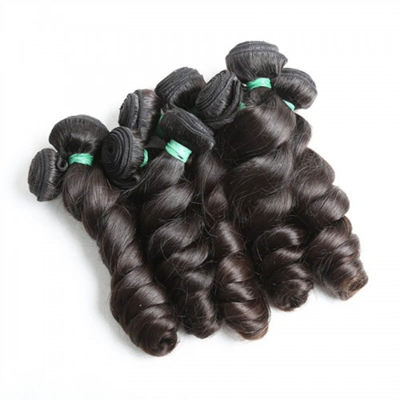 

elibess brand indian loose wave virgin hair 4 bundles human hair weft peruvian malaysian