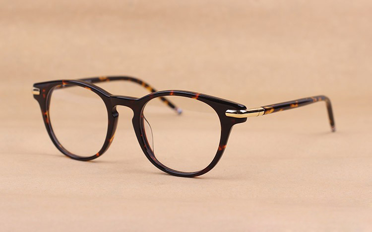 

High Quality Vogue Vintage Full Unisex Acetate Optical thom Frame Eyeglasses Spectacles Frames Prescription Glasses Oculos