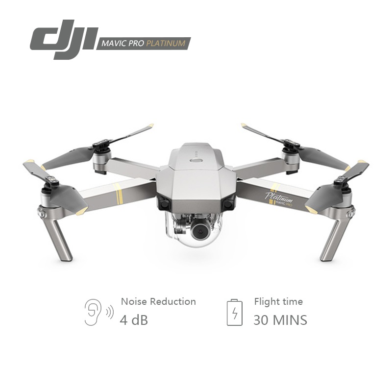 

DJI Mavic Platinum 4K HD Video Recording 30mins Flight time 7km Remote Control dji mavic pro drone by dhl