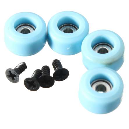 

4 Pcs/Set Professional Urethane CNC Bearing Wheels for Wooden Fingerboard