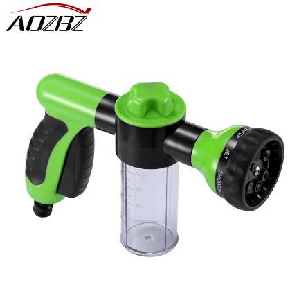 Soap Dispenser Spray Tool Adjustable Car Washer Multi-function High Pressure Spray Gun car home Foam Water Gun-image-417639555