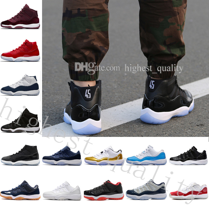 

With Box Cheap 11 XI Concord '45' White Black Men Basketball Shoes 11 11s Space Jam 45 Chicago Gym Red Midnight Navy For Mens Sport Sneakers, #21 high wheat