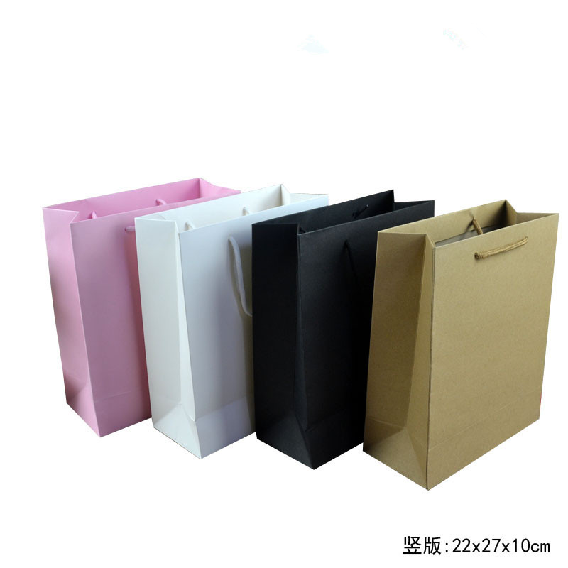 

Free shipment environmental protection clothing, handbags, printed shopping , kraft paper, customized gift bags 150pcs /lot