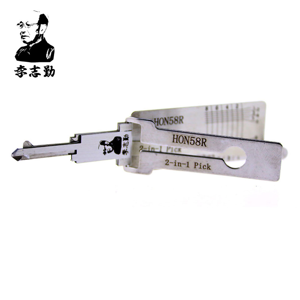 

Mr. Li's Original Lishi HON58R 2in1 Decoder and Pick - Best Automotive Locks Unlock Tools on the Market