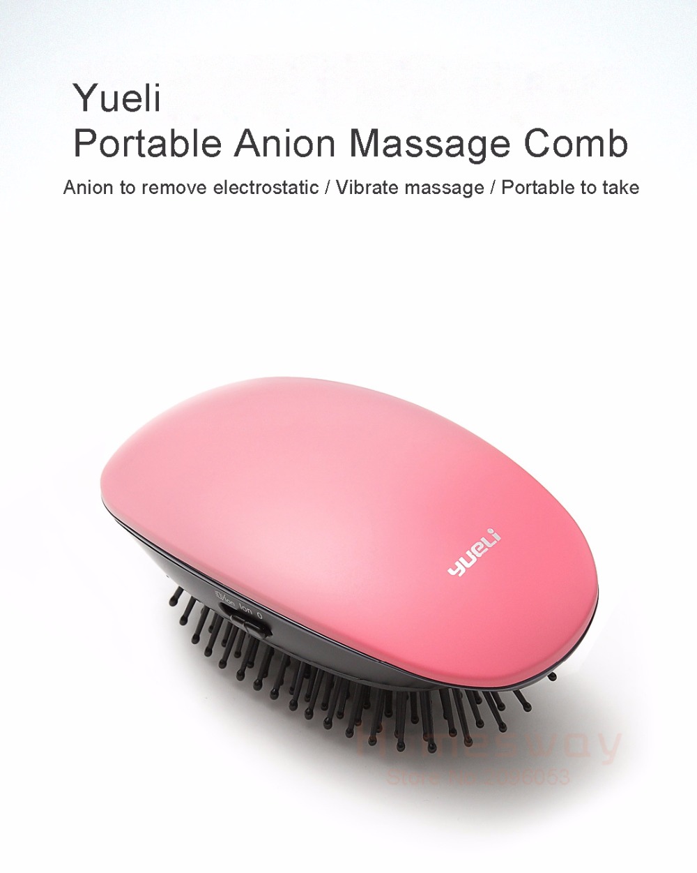 Wholesale Yueli Anion Massage Comb Hair Brush Portable Beauty Care