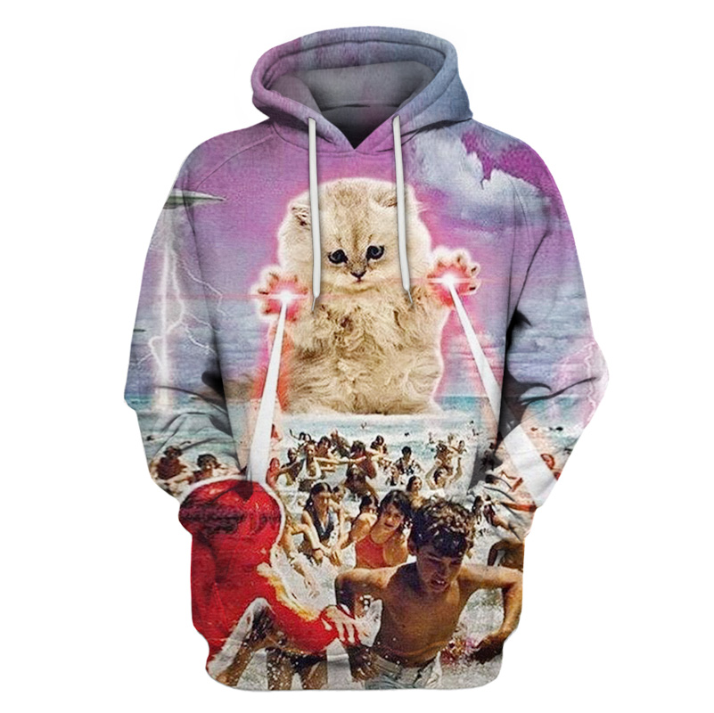 

cat hoodie mens hoodies 3D Hoodies Men Hooded Sweatshirts cats 3D Print hoody Casual Pullovers Streetwear Tops Autumn Hipster hip hop S-5XL, Ch-016