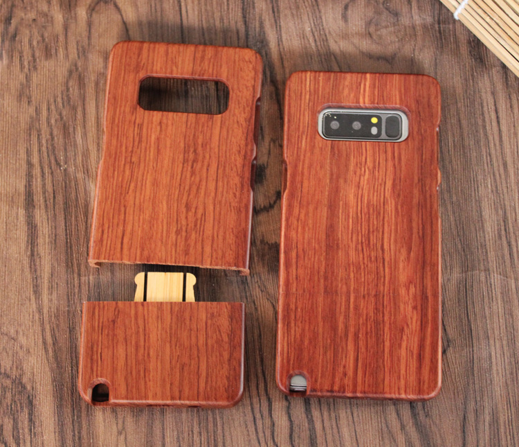 

Unique Texture Wood Phone Case For Samsung Galaxy Note 8 note8 S9 S8 Plus S7 edge S6 Customized Bamboo Wooden Cellphone Cover Back Cases, Color leave message