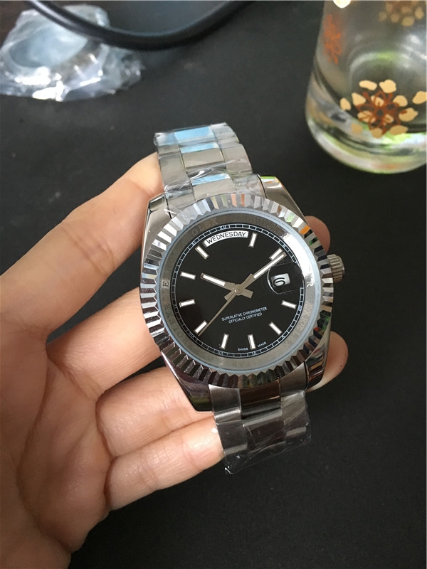 Fashion dress style watches classic Mens mechanical automatic Watch stainless steel watches 212-image-417529514