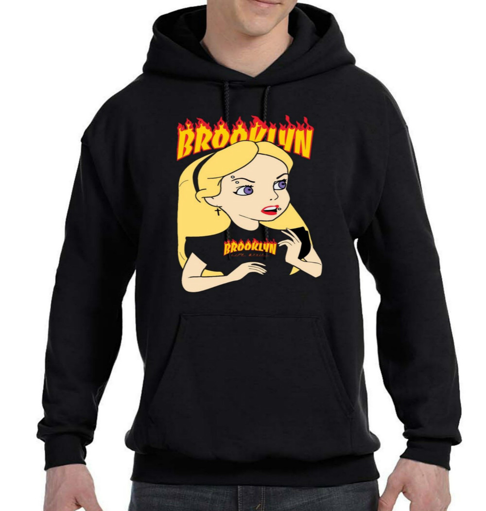 alice and wonderland moletom com capuz
