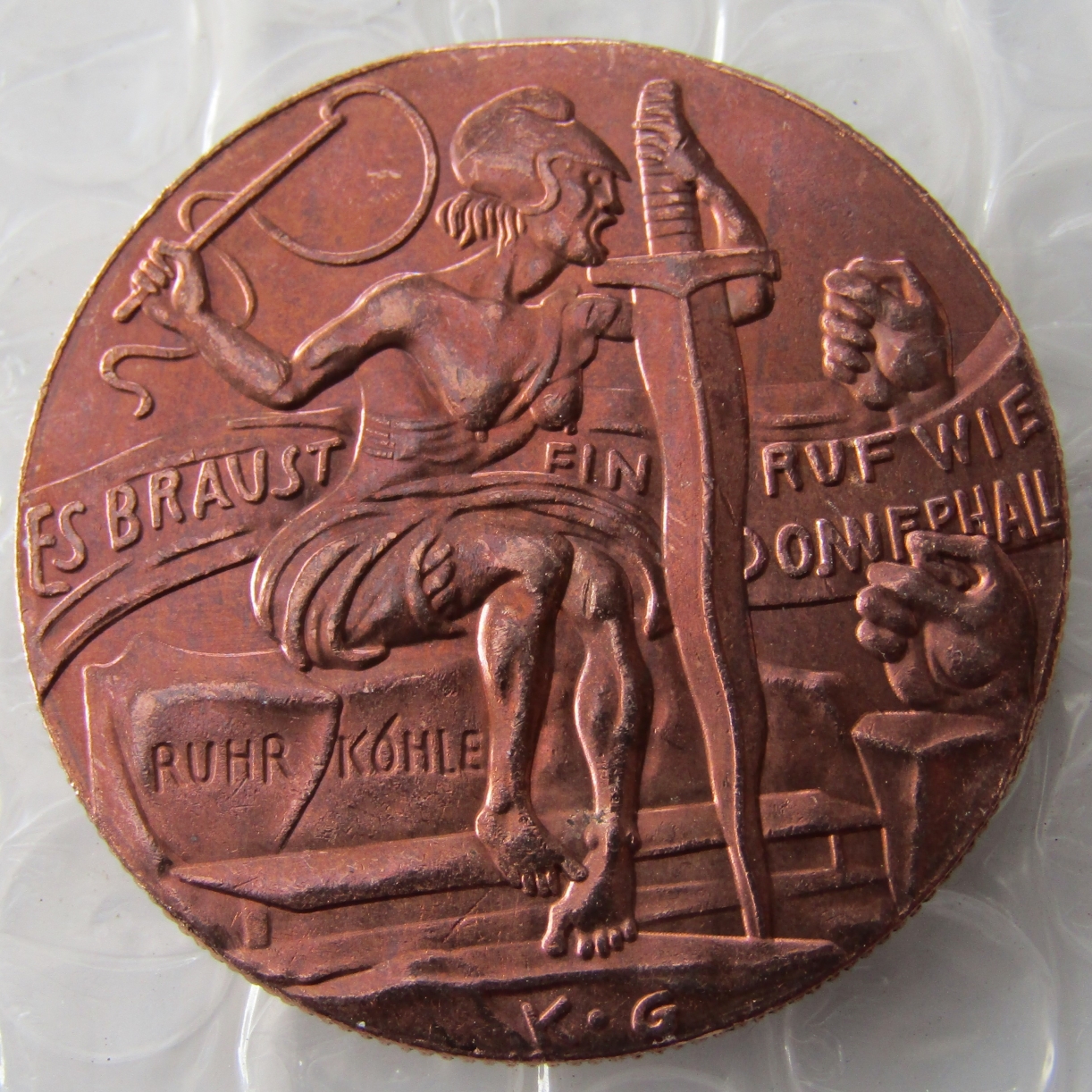 

GERMANY 1923 The Robber's Court ,100% Copper Copy Coins