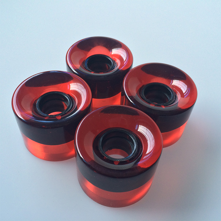clear red