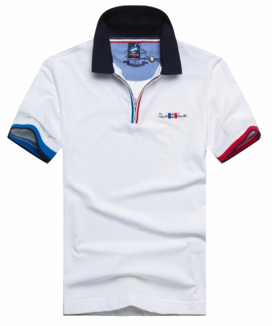 

men shirt shirt collar short sleeve 2018 new Cotton man plus size Lapel embroidery, White