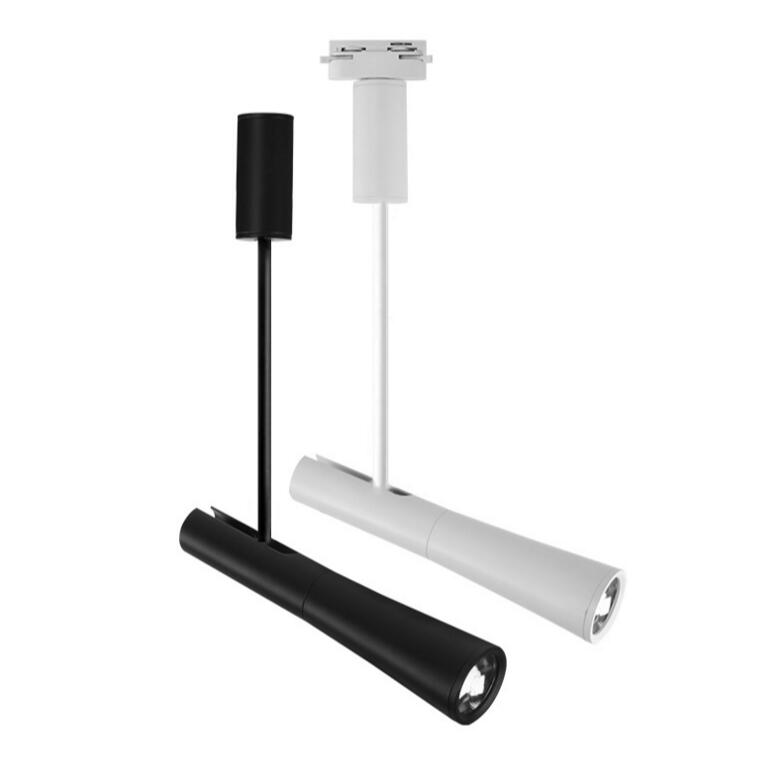 10W 15W 2line COB LED track light spot for exhibition hall show room lighitng comply with traditional-image-414917714