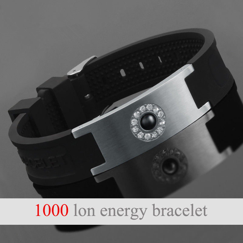 

LITTLE FROG Tourmaline Energy Balance Bracelet Health Energy Care Jewelry For Mens Germanium Magnetic Bracelets Bangles 20011