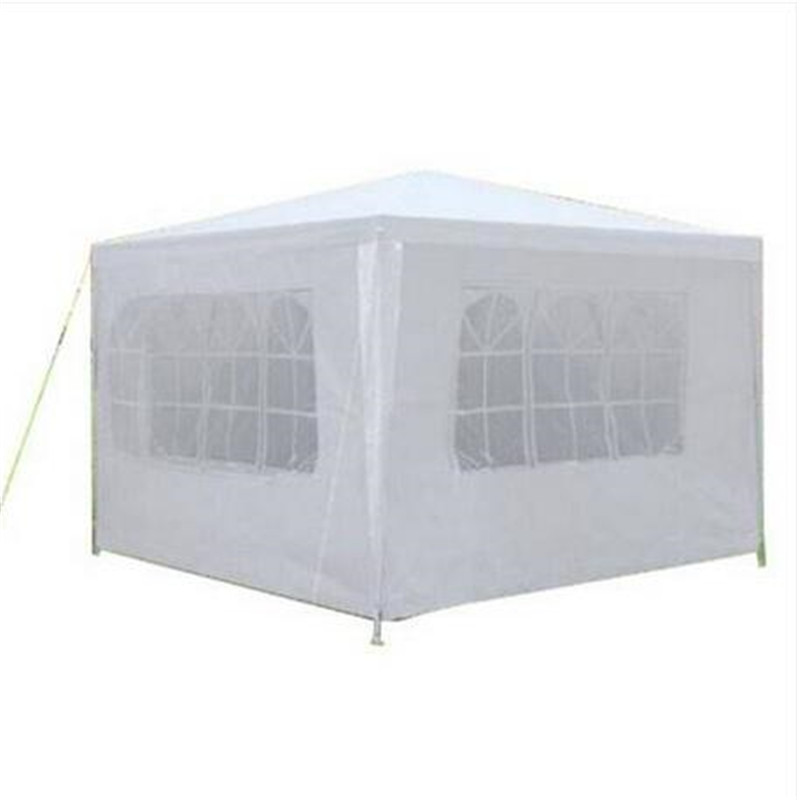 

Wholesales White Three Sides Waterproof Foldable Tent Gazebo Outdoor Sunshade Cover Party Supplies