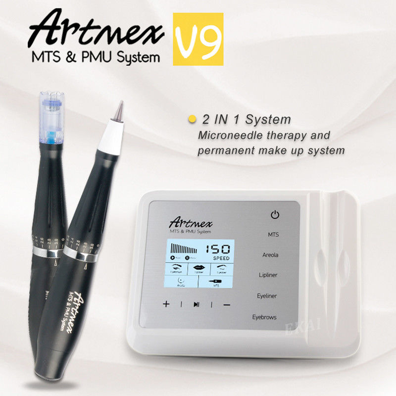 

Artmex V9 Permanent Microblading MTS PMU Digital Permanent Makeup tattoo Machine micro blading pen Eyebrow Eyeliner Lips