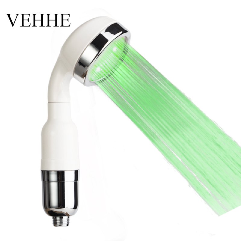 

VEHHE Laser Panel LED Showerhead Filter High Pressure ABS Water Saving Shower Head Anion Sprinkler Nozzle VE207