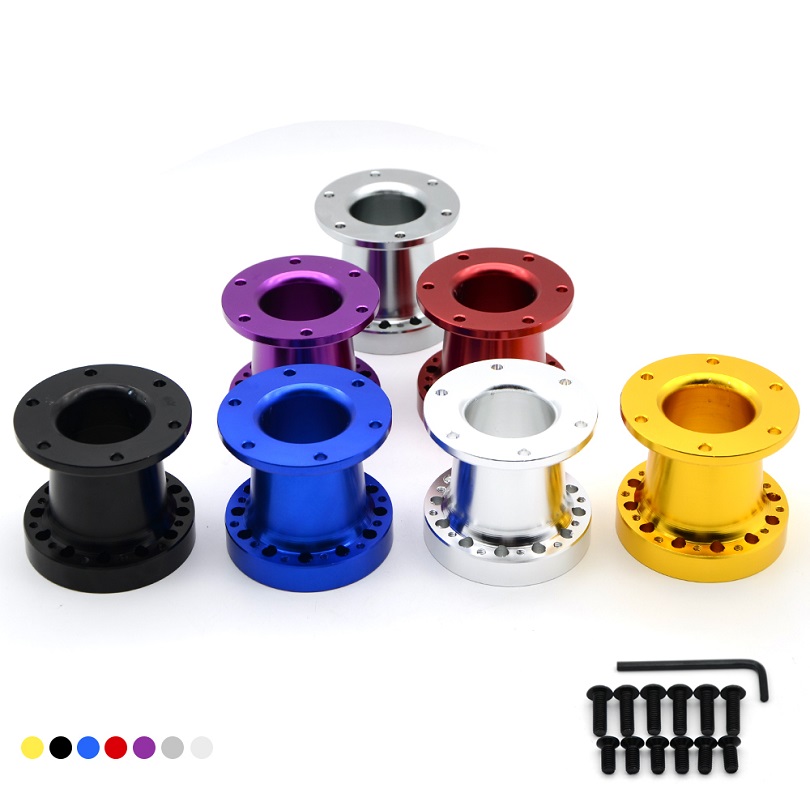 

Universal Steering Wheel Hub Spacer 76MM Steering Wheel Hub Boss Kit Adapter Spacer