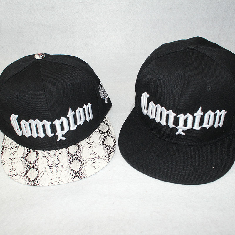 

Mens Snapback Fashion Letter Embroidered Compton Snapbacks 4 Styles Stree Style Mens Ball Caps Free Shipping