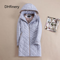 58 Langes Kapuze Größe Frauen Mit Winter 48 Russland Und DHfinery Plus Europa BlauKhaki Für Einer Großhandel Herbst Mantel Design Oberbekleidung c3KJTlF1