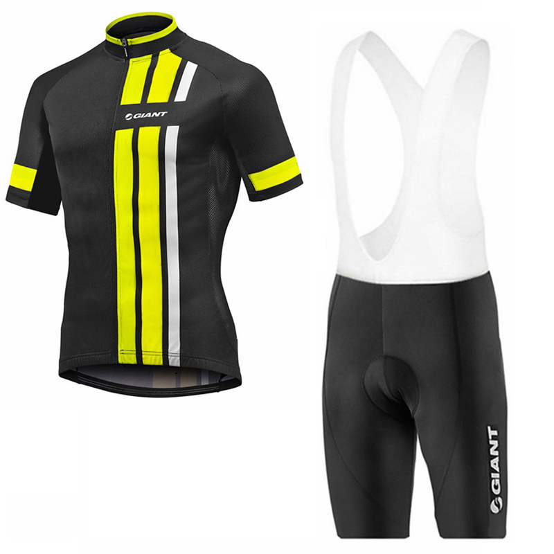 

giant Cycling Jersey Set Summer Short Sleeve Breathable Maillot Ropa Ciclismo MTB Bicycle Sportswear mountain Bike Clothing 031809, Black;red