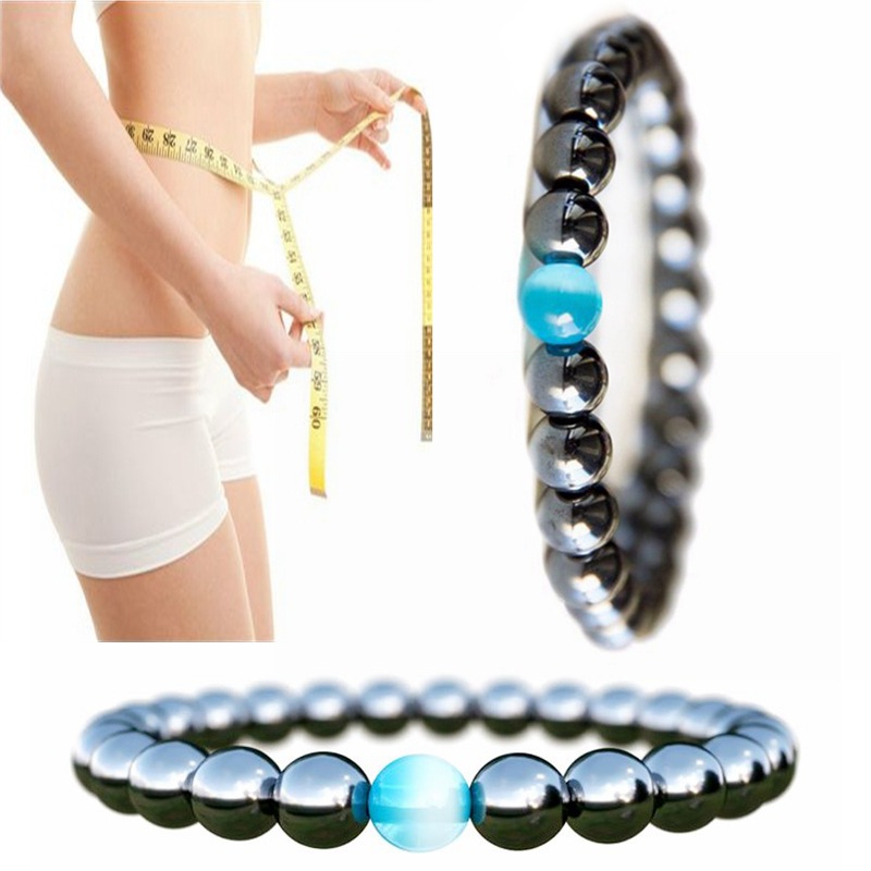 Bracelet Soins Santé Magnétique Extensible Hommes Femmes Perte Thérapie Coeur