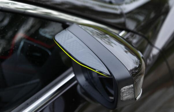 

Hig quality 2pcs car Side Door Mirrors visor,Rearview Sun Rain Guard Shield Deflector with logo for Mazda CX-3,CX-4