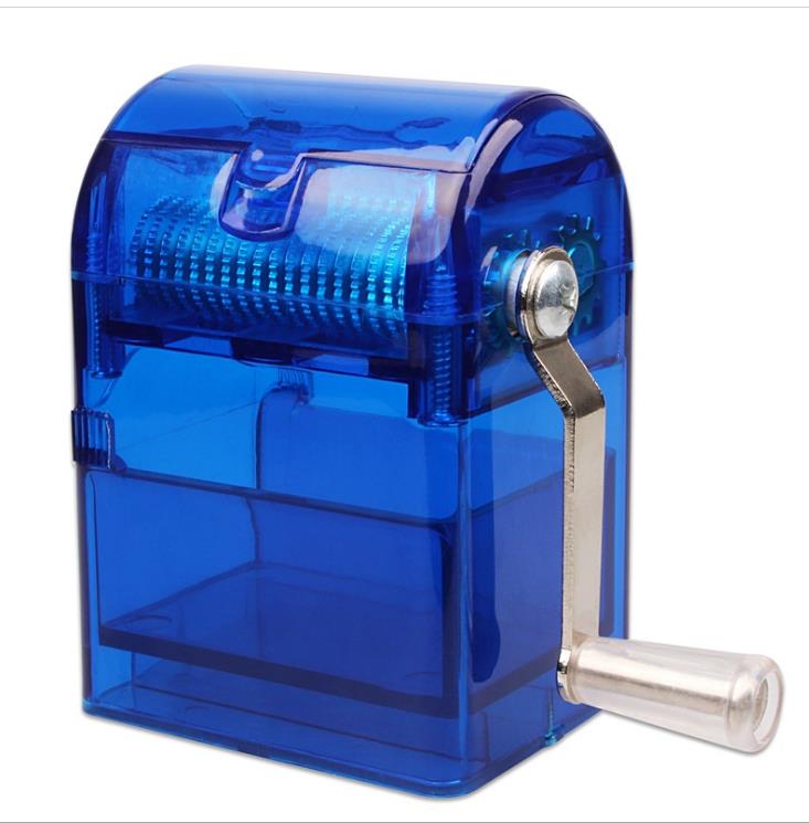 

Manual Plastic Smoke Grinder Table Type Transparent Manual Smoke Cutter