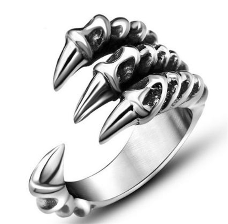 Herrenmode Legierung Cool Gothic Punk Biker Fingerringe HipHop Schmuck Party