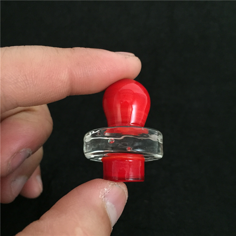 

Smoking Accessories Dark Amber Glass Carb Cap for Glassbong Glass Water Pipe