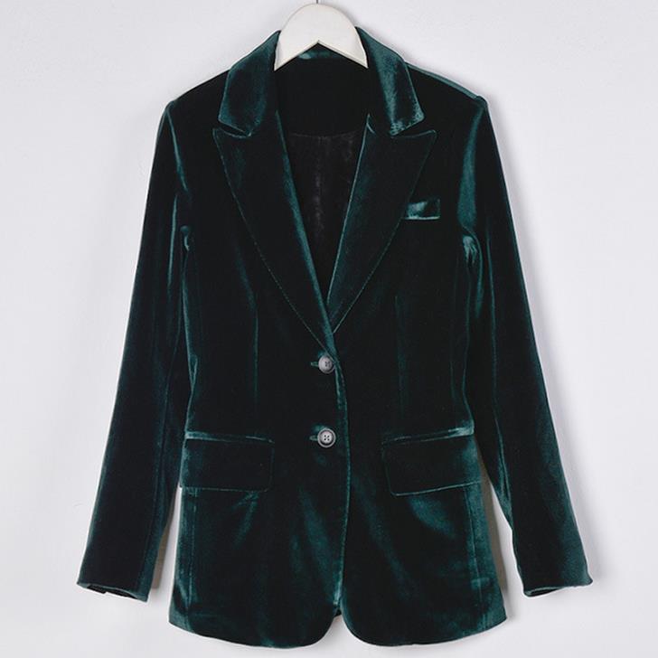 velvet suit neck design