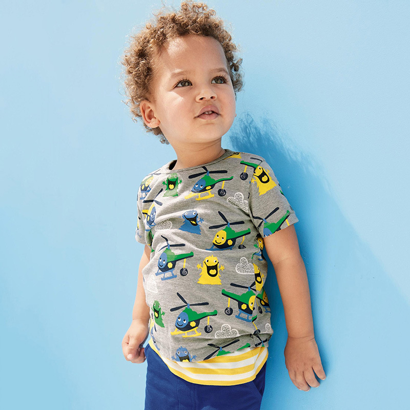 Baby Boys Toddler Kids Bulldozer Embroidery Camouflage Sweatshirt
