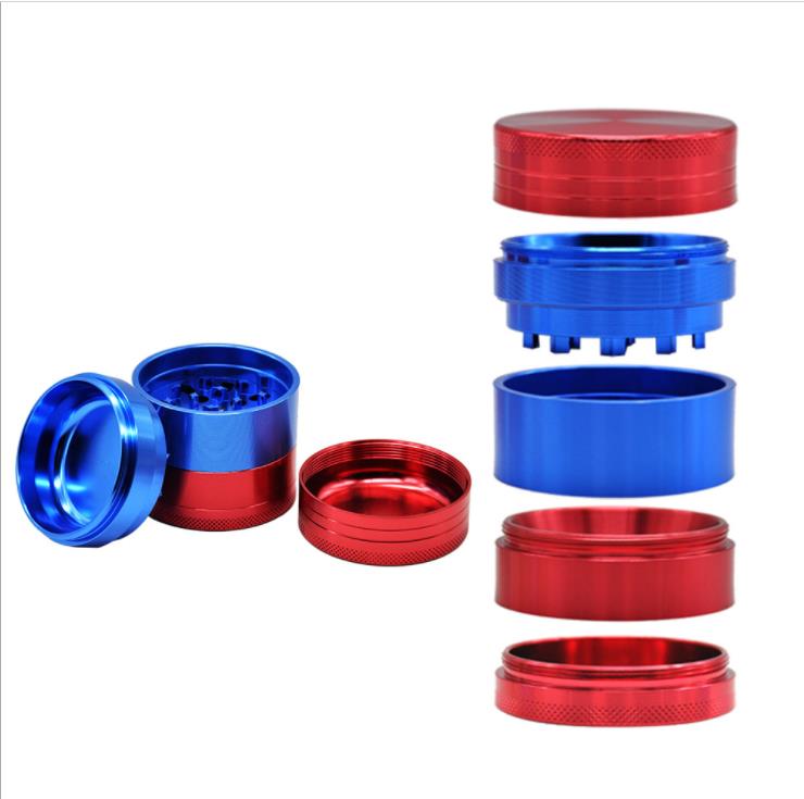 

The diameter of smoke grinder is 50mm five layers of aviation aluminum material.
