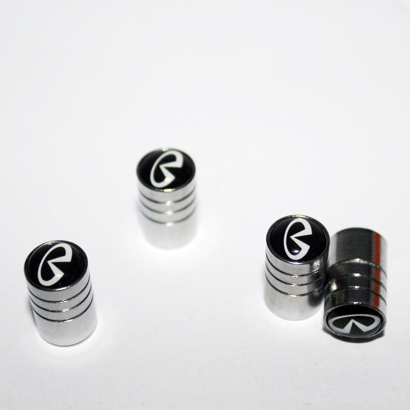 

Inifiniti styling Wheel Accessories Tire Valves Tyre Stem Air Caps Cover case For q50 qx70 g35 qx56 fx37 qx50 qx80 m35 Stainless Steel
