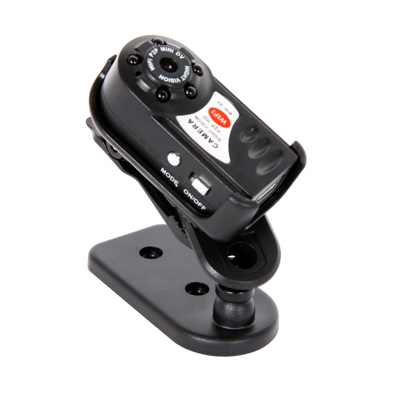 

Q7 Mini Camera Wifi Infrared Night Vision Small Camera DV DVR Wireless IP Cam Video Camcorder Recorder Support TF Card 1pc/lot