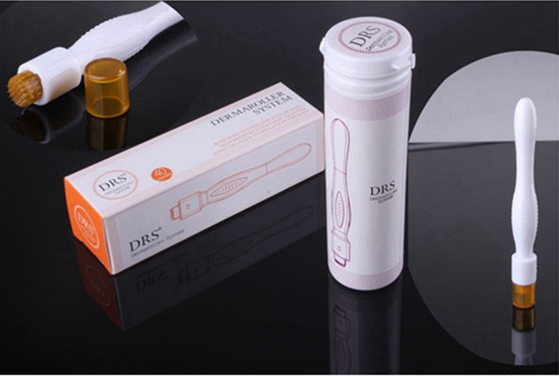 

Titanium Derma Roller 40pins Micro Needle Stamp Skin Care Scars Acne Pits, Wrinkles Therapy beauty spa