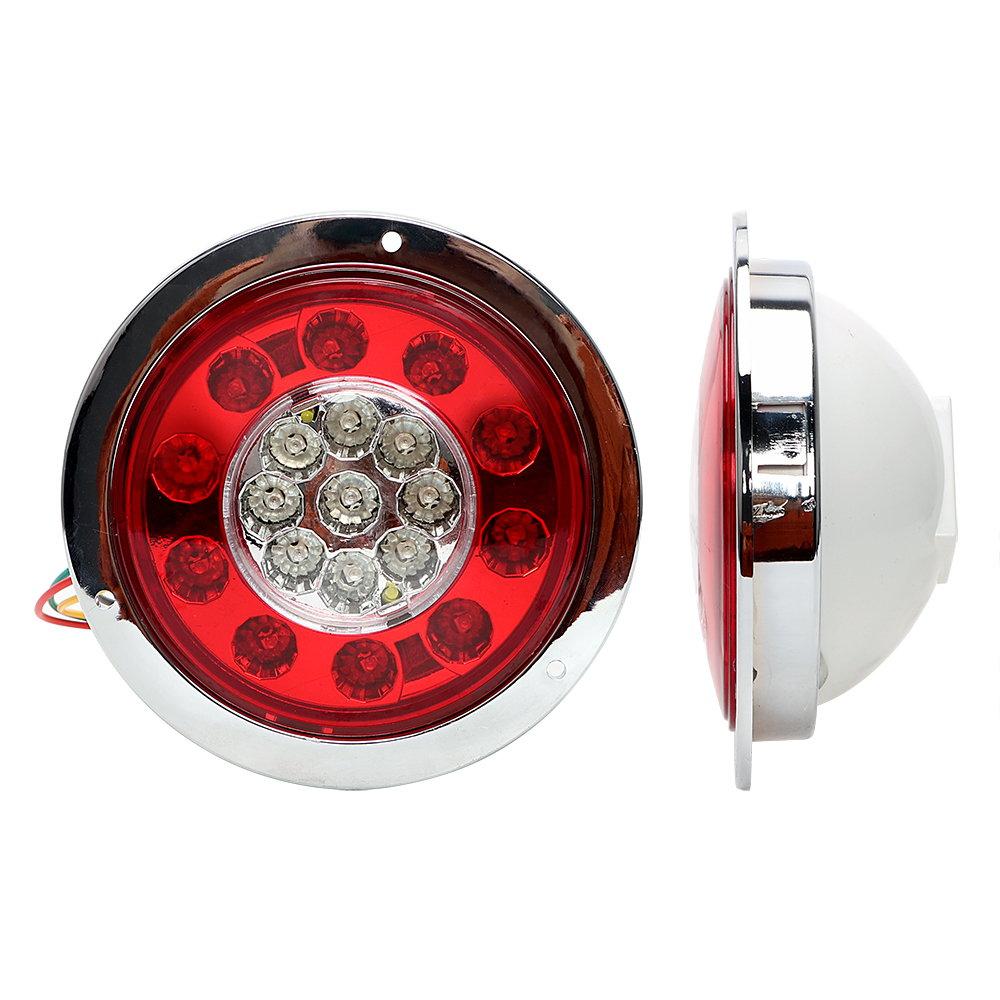 iTimo 1 Pair LED Truck Side Marker Turn Indicators DC 12V Automobile Tail Warning Lamp Car Turn Signal Lights Brake Lamp