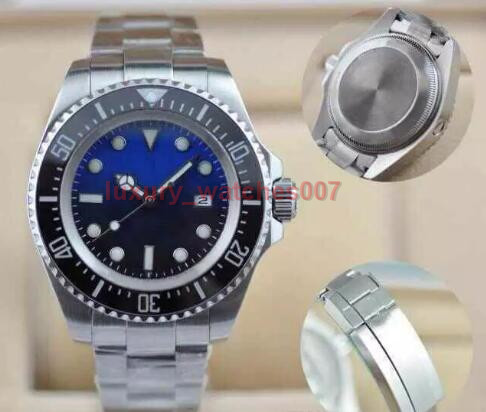 

2020 Luxury Mens Watches Deep Ceramic Bezel SEA-Dweller Sapphire Stanless Steel With Glide Lock Automatic Mechanical mens Designer Watches, Customize