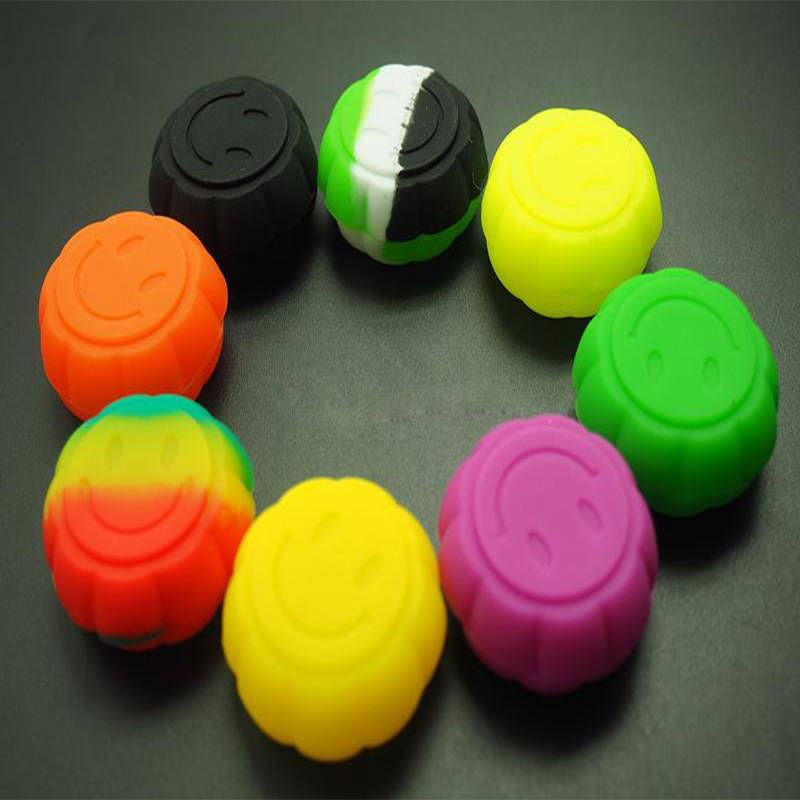 

Nonstick 6ML Pumpkin Cushaw Shaped Wax Containers Silicone Box Silicon Container Food Grade Jars Tool Storage Jar Oil Holder For Vaporizer
