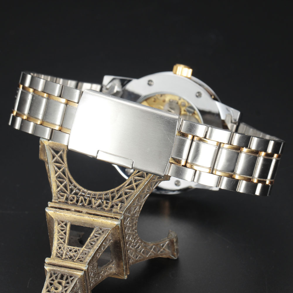 Mechanical Watch Room Gold Steel Belt Hollowed Rome Manual Mechanical Watch Swq38 614 Online Shopping Shoes Online Shopping Fashion From Kennyxhd