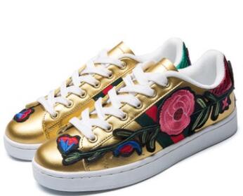 gold colour shoes online